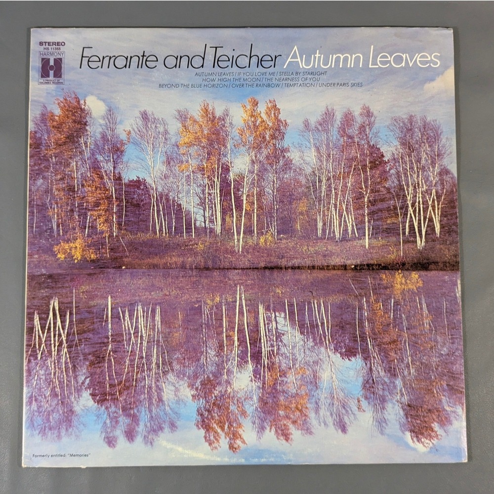 Ferrante and Teicher Autumn Leaves Vinyl LP Harmony HS 11355 Stereo VG/VG